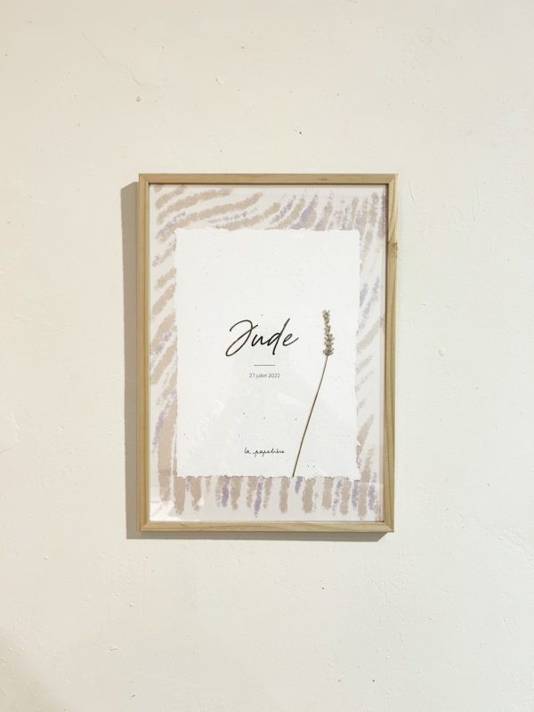Affiche personnalisée