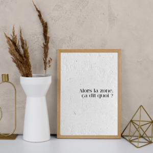 Affiche Jul - Alors la zone